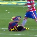 Bóng đá - Video: Neymar ăn vạ bất thành