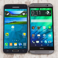 So sánh Samsung Galaxy S5 với HTC One M8