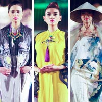 Bí quyết mặc đẹp - Mãn nhãn ngắm thiết kế áo dài tại Festival Huế