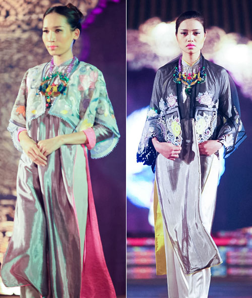 Mãn nhãn ngắm thiết kế áo dài tại Festival Huế - 8