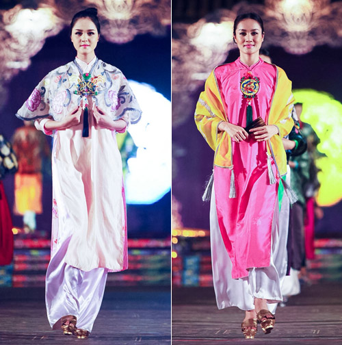 Mãn nhãn ngắm thiết kế áo dài tại Festival Huế - 3
