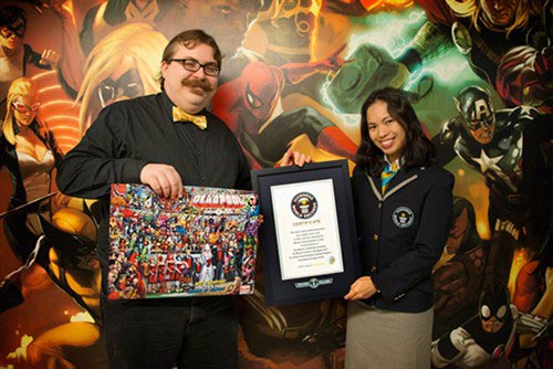 Trang bìa có nhiều nhân vật hoạt hình nhất - 2