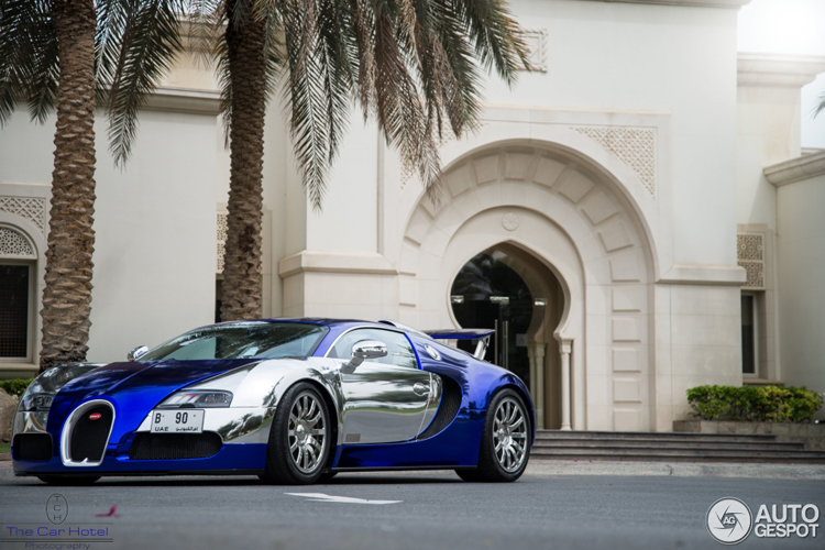 Chiếc xe này thuộc quyền sở hữu của một đại gia sống tại Ả Rập.
