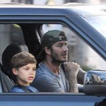 Ô tô - Xe máy - David Beckham lượn phố bằng Range Rover đen