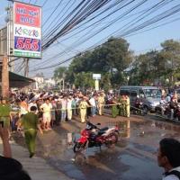 Pháp luật - Xả súng, bắn điên cuồng vào cảnh sát ở Cần Thơ