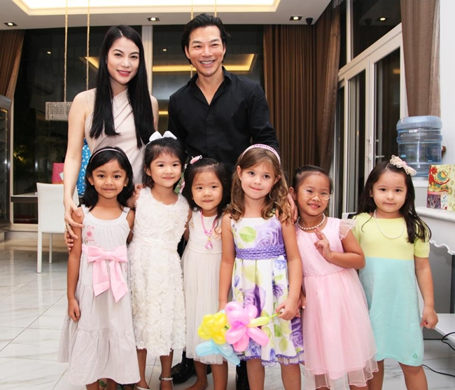 20/11/2013, vợ chồng Trương Ngọc Anh tổ chức bữa tiệc sinh nhật cho cô con gái Bảo Tiên. Vẫn không thấy dấu hiệu rạn nứt trong tình cảm của họ dù có không ít tin đồn cặp đôi đã ly thân.
