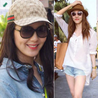 Bí quyết mặc đẹp - "Soi" thời trang phố ngày nắng của sao Việt