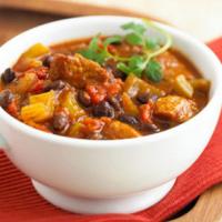 Ẩm thực - Ngon đậm đà món bò nấu đậu với ớt chuông