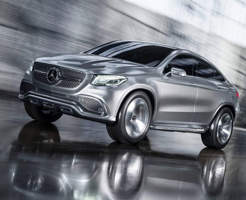 Mercedes-Benz Concept Coupe: Đối thủ của BMW X6 - 2