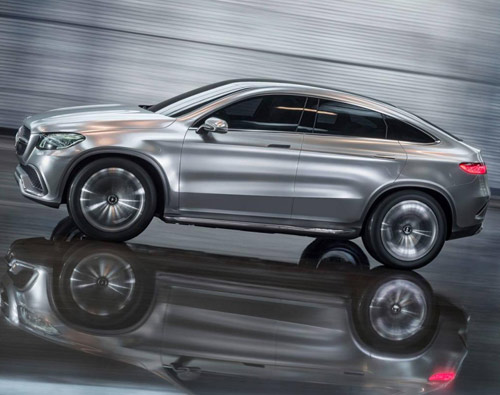 Mercedes-Benz Concept Coupe: Đối thủ của BMW X6 - 4