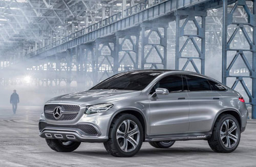 Mercedes-Benz Concept Coupe: Đối thủ của BMW X6 - 7