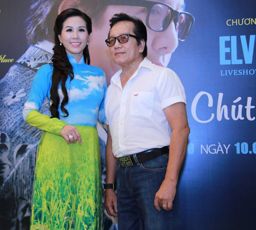 Bà xã âm thầm hộ tống Elvis Phương - 6