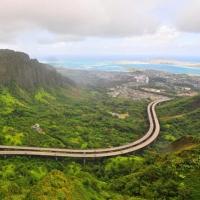 Du lịch - Ngắm con đường cao tốc ngoạn mục ở Hawaii