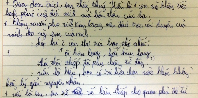 Ngỡ ngàng bài văn "Nếu là Kiều em sẽ lấy đại gia" - 5