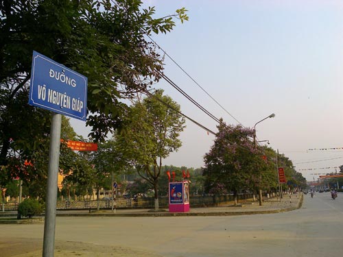 Tỉnh Điện Biên chính thức có đường Võ Nguyên Giáp - 1