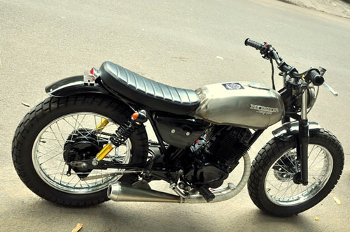 Honda la street tracker phục chế cho dân phượt