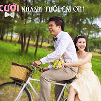 Bạn trẻ - Cuộc sống - Tình yêu hài hước của cặp đôi chế ảnh cưới