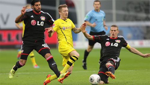 Leverkusen - Dortmund: Hiệp 1 siêu kịch tính - 1
