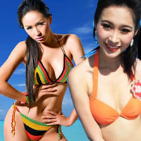 Bí quyết mặc đẹp - Nàng hậu Việt đọ sức nóng cùng áo tắm 2 mảnh