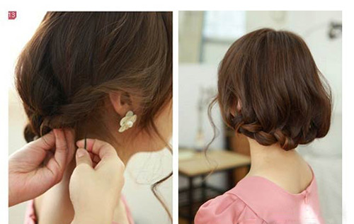 Thiết kế giúp nàng mái tóc búi thấp thanh lịch - 7