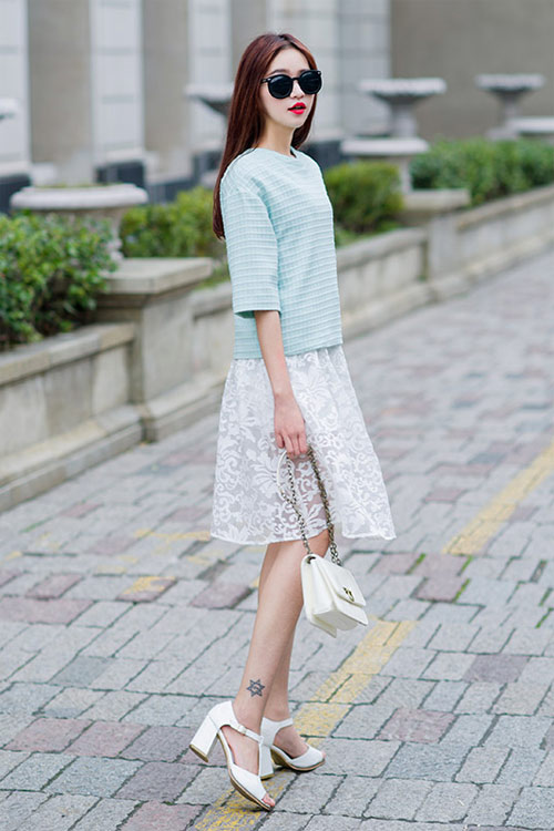 Gu ăn mặc nữ tính của hot girl Hong Kong - 10