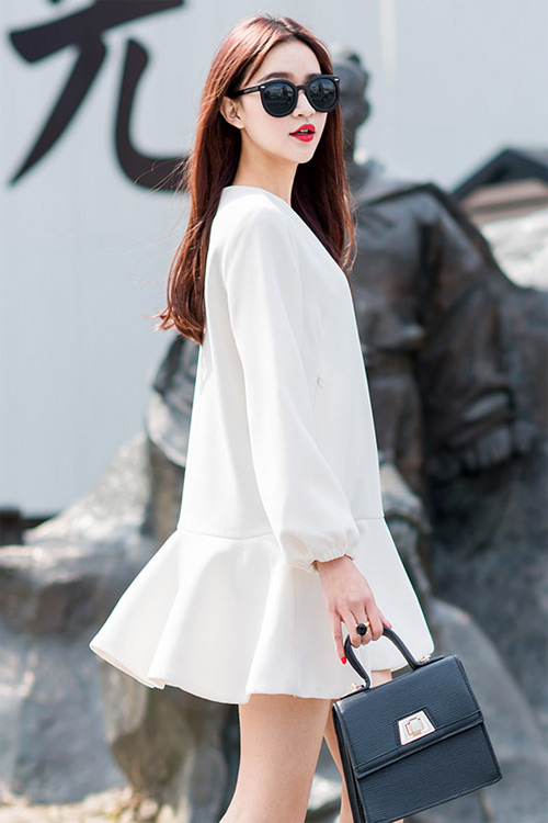 Gu ăn mặc nữ tính của hot girl Hong Kong - 5