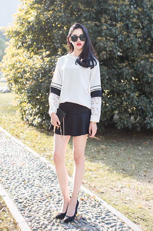 Gu ăn mặc nữ tính của hot girl Hong Kong - 9