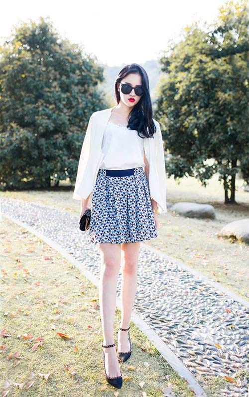 Gu ăn mặc nữ tính của hot girl Hong Kong - 8