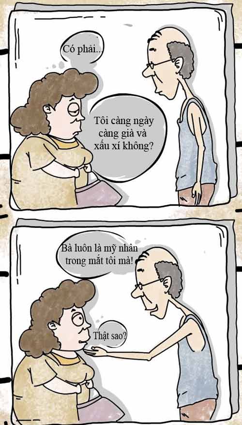 Truyện tranh: Hài hước về tình già - 1