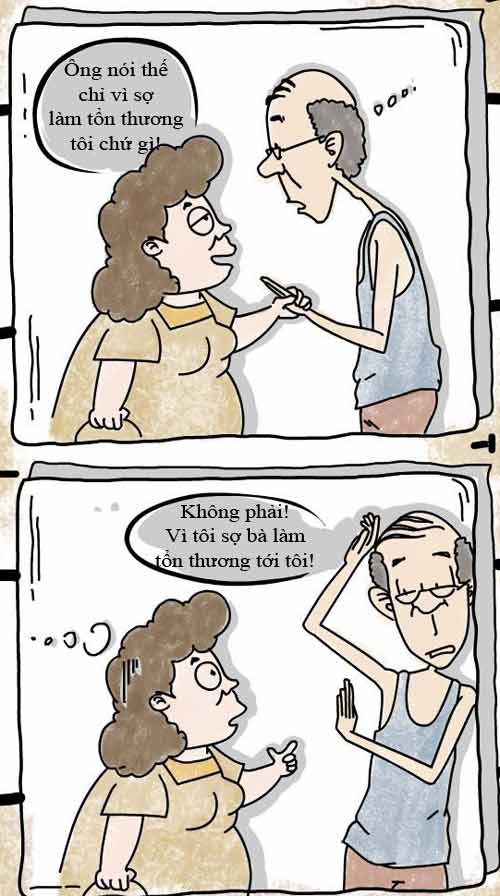 Truyện tranh: Hài hước về tình già - 2