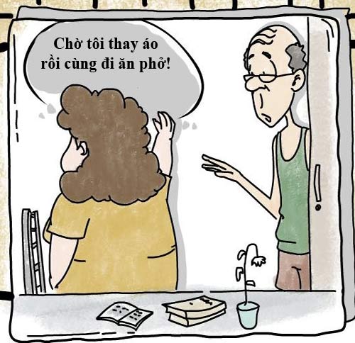 Truyện tranh: Hài hước về tình già - 6