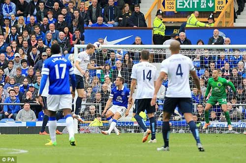 Everton - Man City: Tim đập chân run - 1