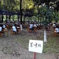 Giáo dục - du học - Trung Quốc: Sinh viên vào rừng làm bài thi