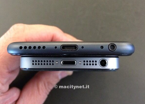 Hot: iPhone 6 đọ dáng cùng Galaxy S5 - 1