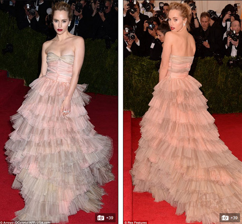 Nữ ca sĩ 9X thiếu duyên trên thảm đỏ - 11