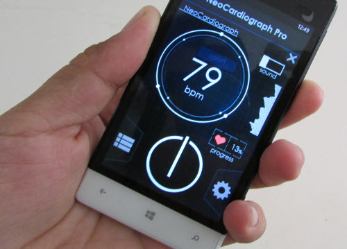 Ứng dụng đo nhịp tim miễn phí trên Windows Phone - 1