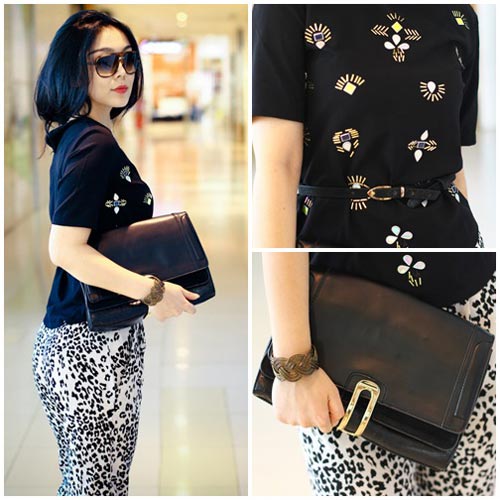 Tự tin với đồ ánh kim trên phố - 6