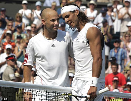 Huyền thoại Agassi chọn Nadal vĩ đại hơn Federer - 1