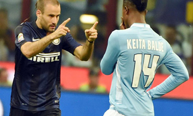 Inter - Lazio: Quà tri ân Zanetti - 1