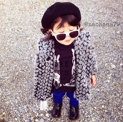 Nhóc tì 4 tuổi gây sốt vì quá sành điệu! - 3