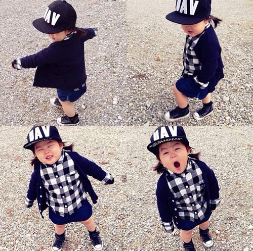 Nhóc tì 4 tuổi gây sốt vì quá sành điệu! - 10