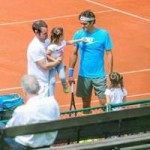 Thể thao - Federer chăm con thay vợ tại Rome Masters