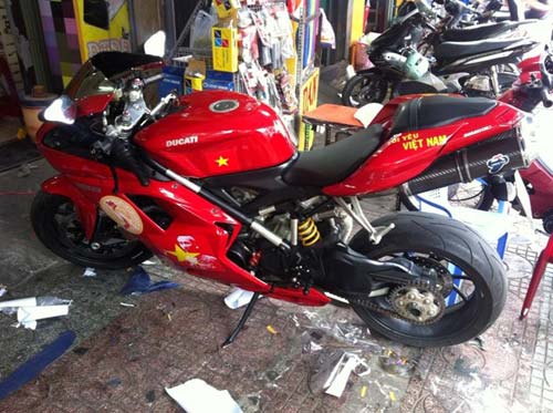 Ducati 1198 dán tem về chủ quyền, biển đảo - 3