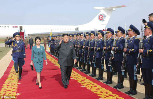 Lộ ảnh chuyên cơ của nhà lãnh đạo Kim Jong-un - 1