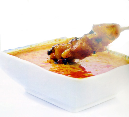 Gà nướng satay với xốt đậu phộng - 6