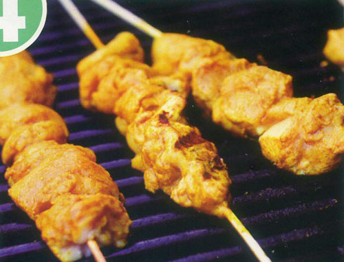 Gà nướng satay với xốt đậu phộng - 4