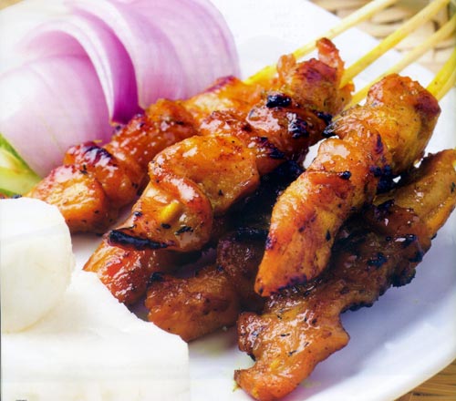Gà nướng satay với xốt đậu phộng - 5
