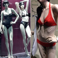 Bí quyết mặc đẹp - Hãng nội y đau đầu vì manơcanh "xương xẩu"