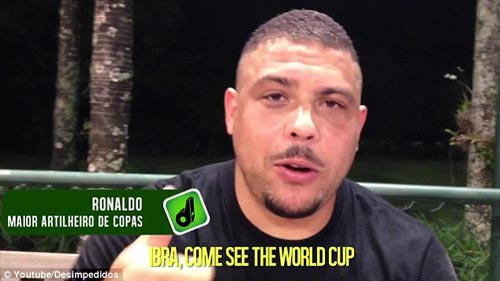 SAO Brazil tha thiết mời Ibra tới World Cup - 2