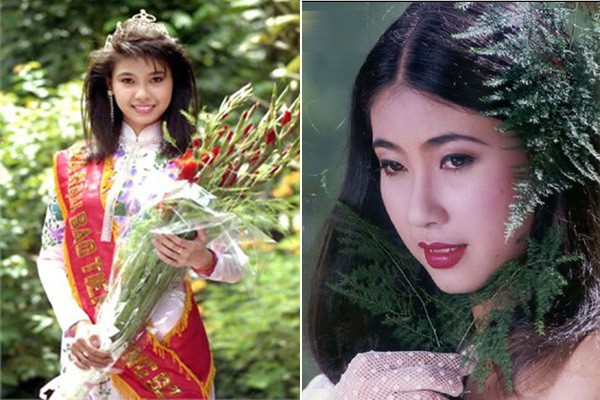 Ngắm hoa hậu Việt ở khoảnh khắc đăng quang - 1